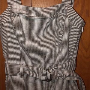 Cute Stripped Mini Dress